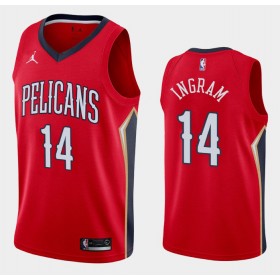 Maillot NBA New Orleans Pelicans Brandon Ingram 14 2020-21 Jordan Brand Statement Edition Swingman - Homme